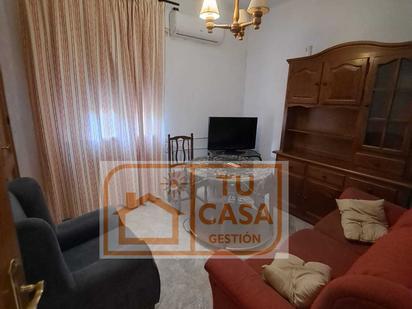 Living room of Flat for sale in Cáceres Capital  with Air Conditioner, Terrace and Balcony