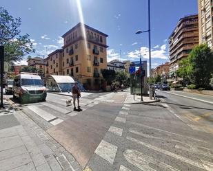 Vista exterior de Pis de lloguer en  Granada Capital amb Terrassa i Balcó