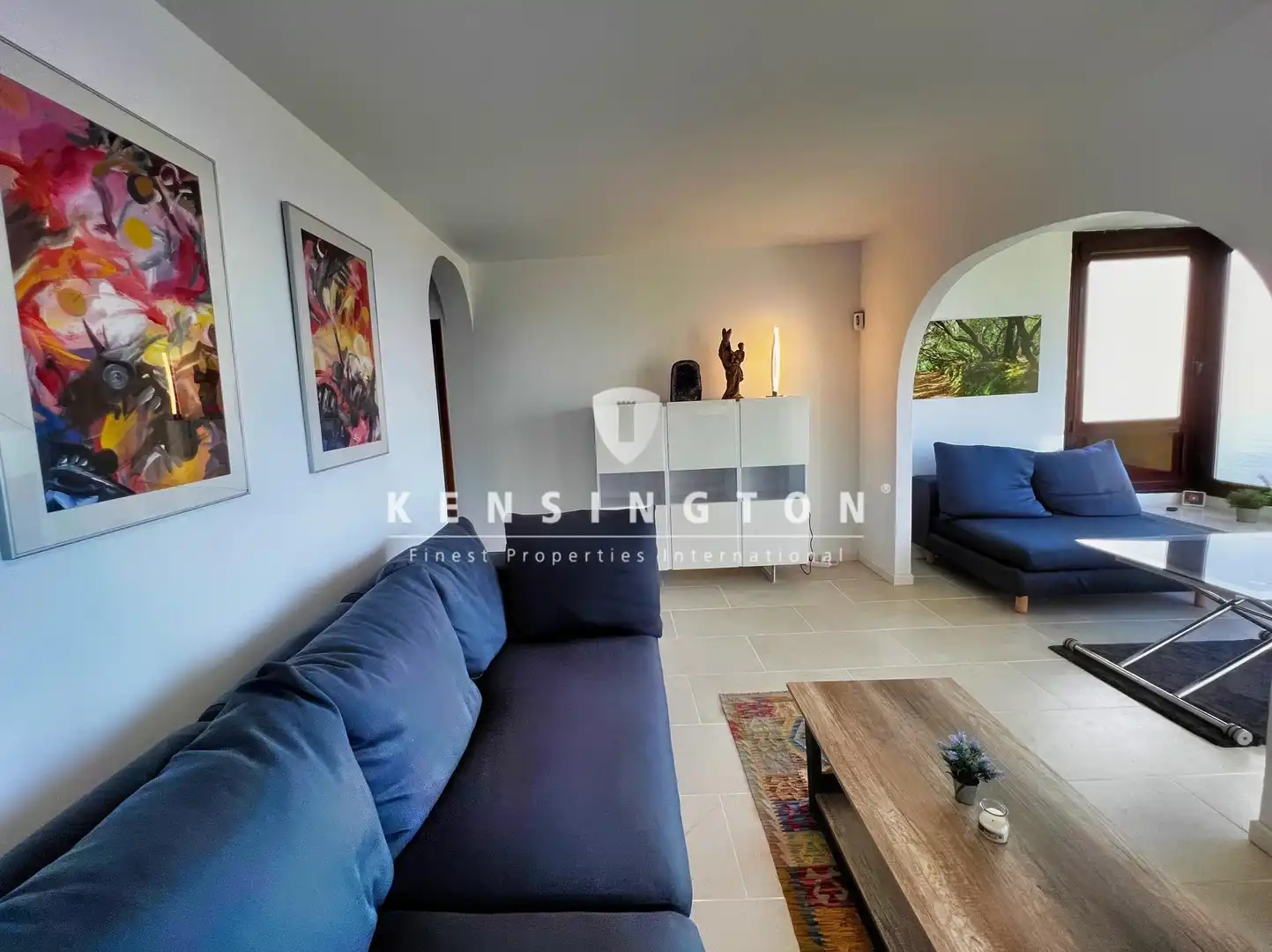 Sala d'estar de Casa o xalet en venda en El Sauzal amb Calefacció, Terrassa i Piscina