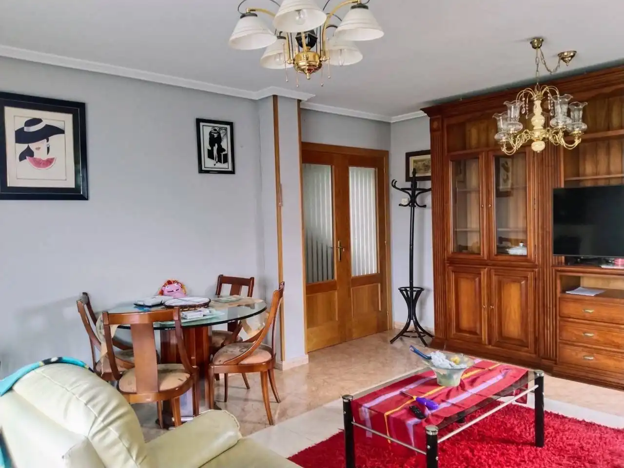 Menjador de Casa o xalet en venda en Villariezo amb Calefacció, Jardí privat i Parquet