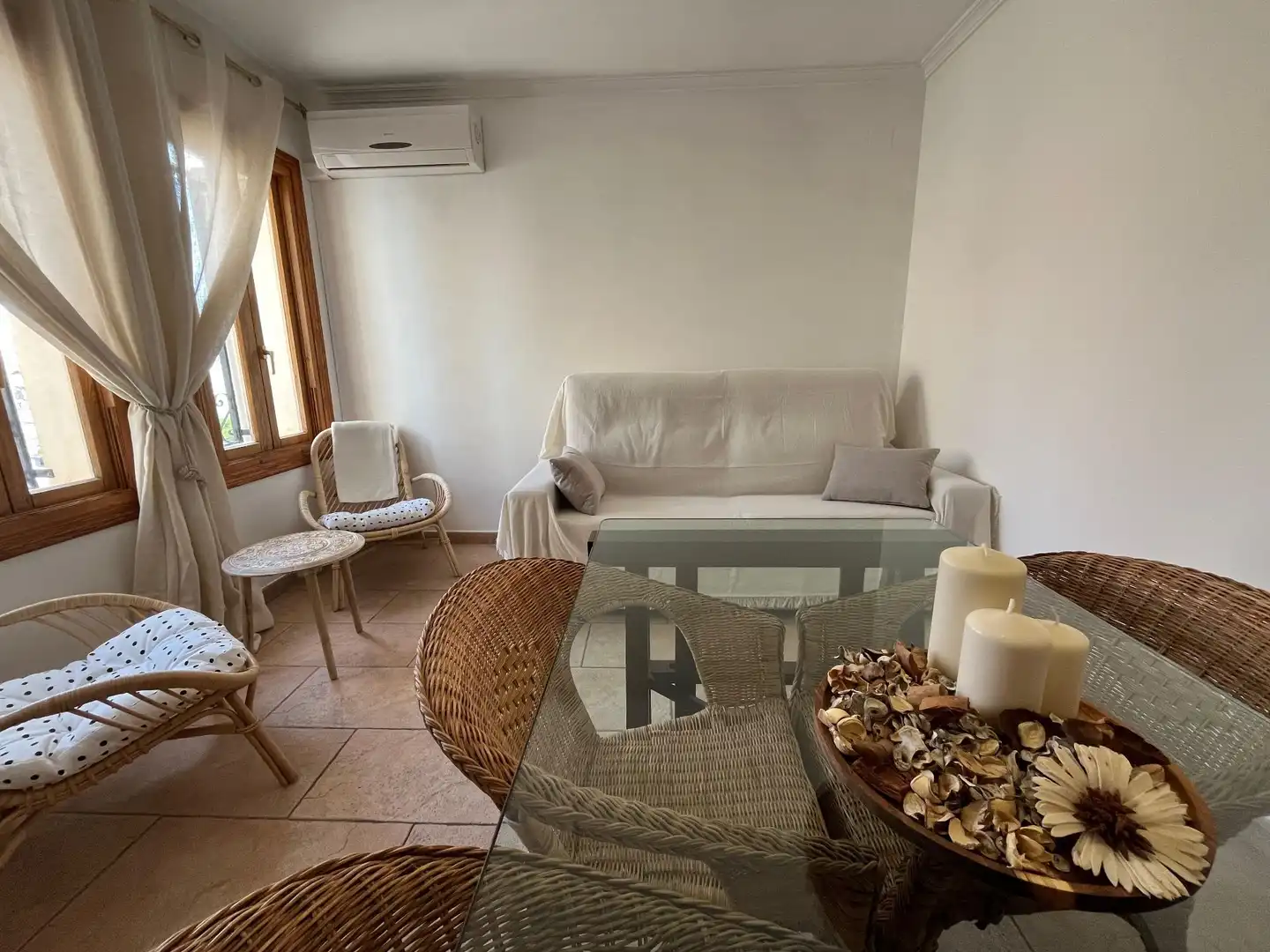 Sala d'estar de Pis en venda en Altea amb Aire condicionat, Calefacció i Moblat