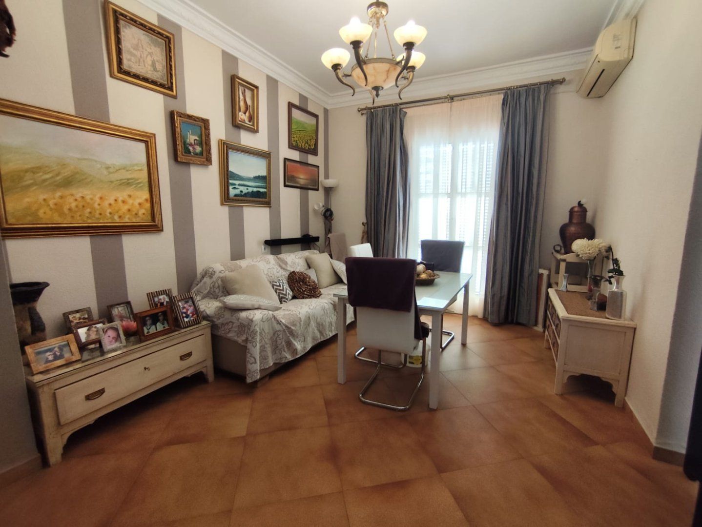 Living room of House or chalet for sale in Hinojos  with Air Conditioner