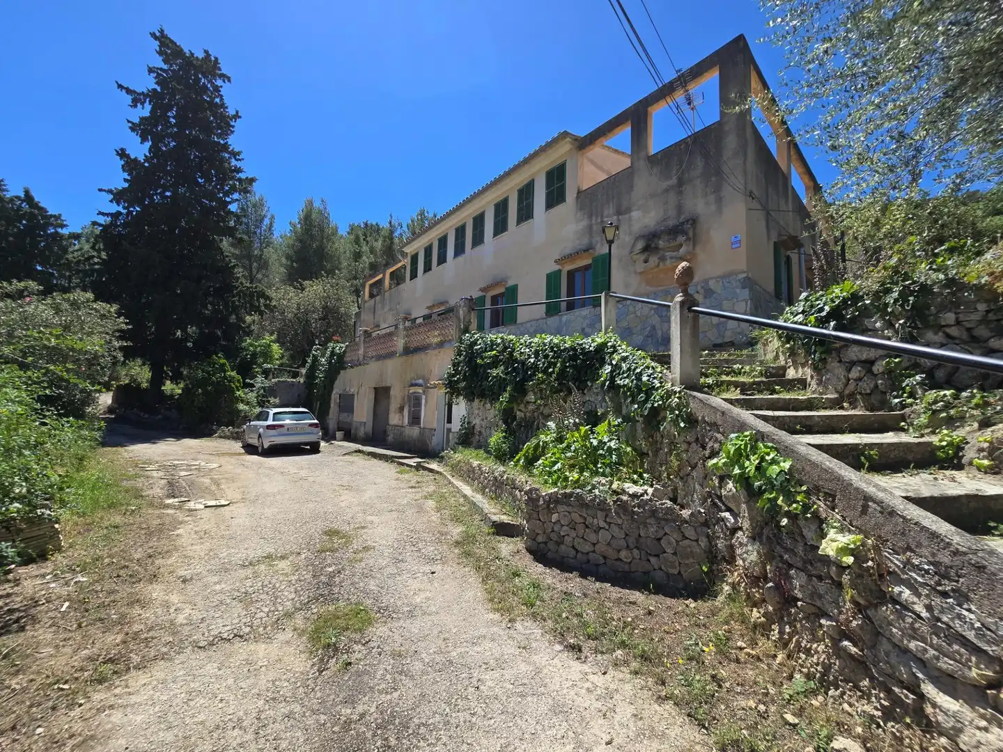 Vista exterior de Casa o xalet en venda en Mancor de la Vall amb Terrassa, Traster i Piscina