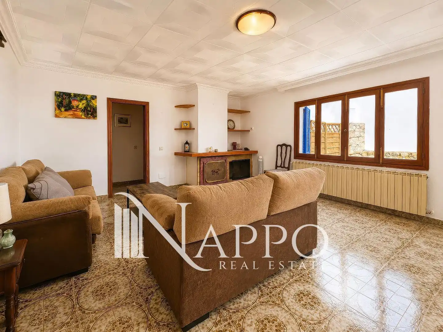 Sala de estar de Casa o chalet en venta en Santanyí con Aire acondicionado, Calefacción y Terraza