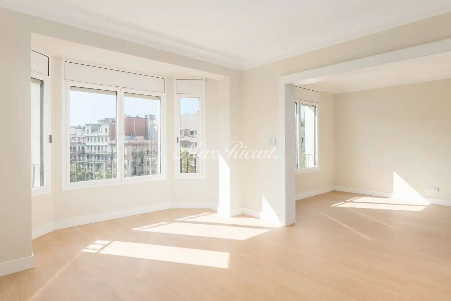 Bedroom of Flat for rent in Barcelona  with Air Conditioner, Heating and Terrace