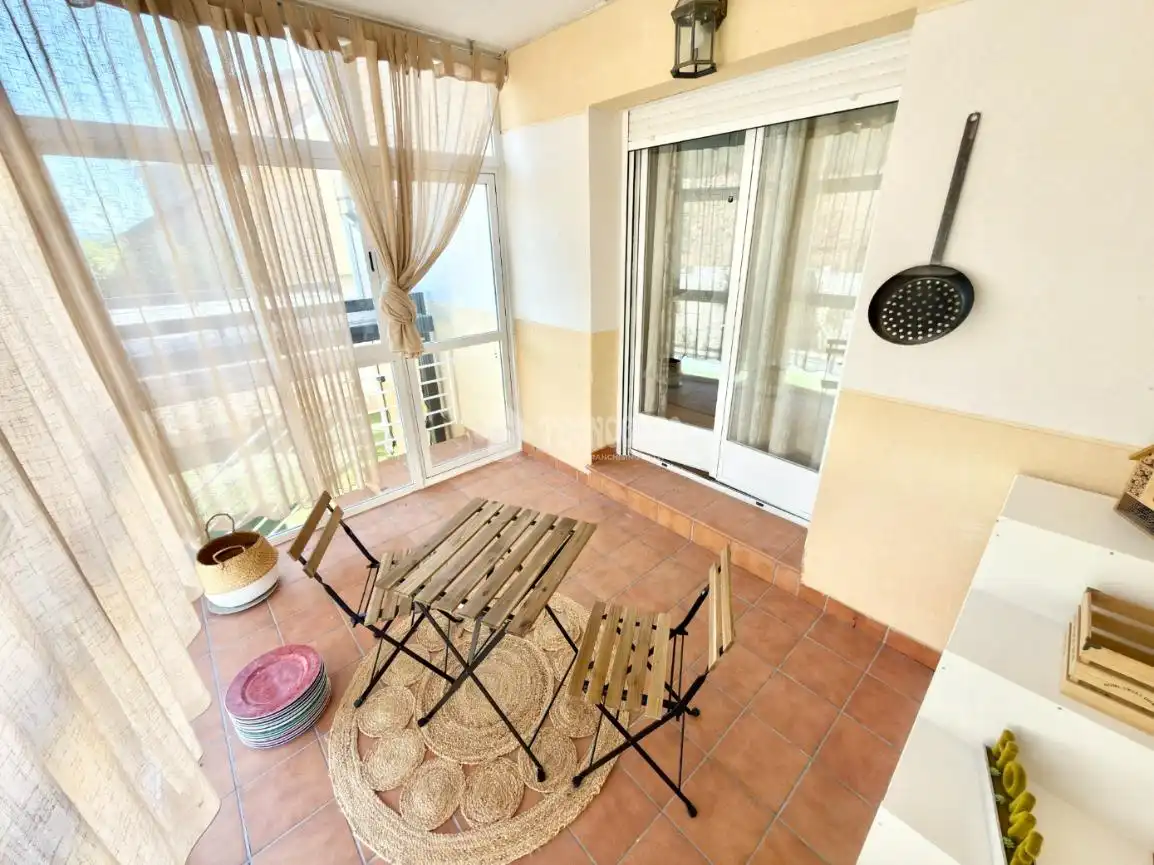 Terraza de Casa adosada en venta en Cabanillas del Campo con Calefacción, Parquet y Trastero