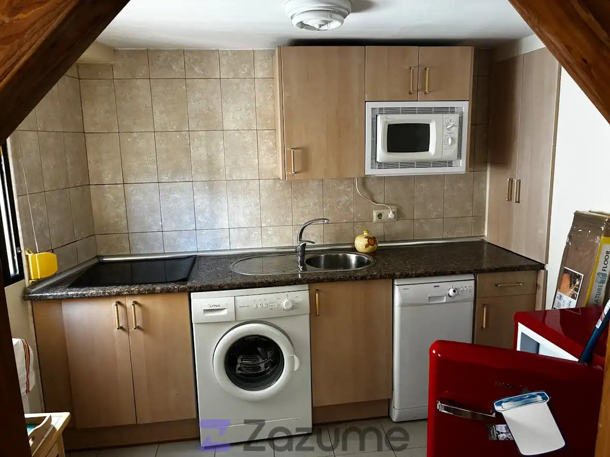Küche von Wohnung zur Miete in Segovia mit Heizung, Parkett und Möbliert