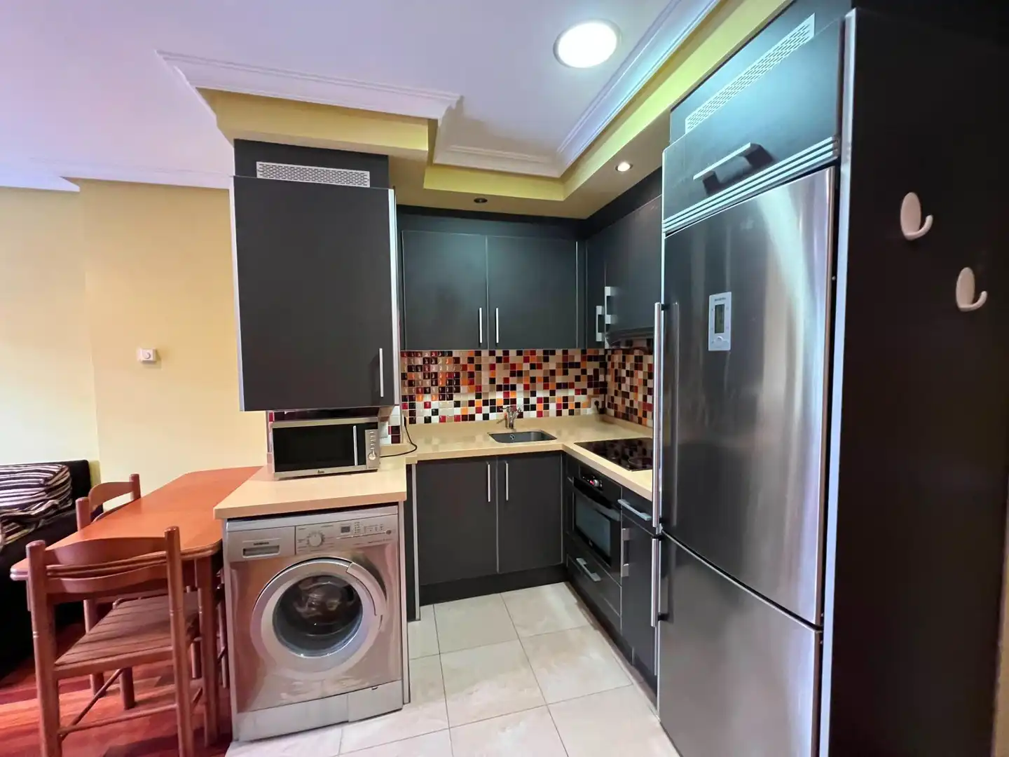 Kitchen of Apartments for sale in Gijón   with Heating