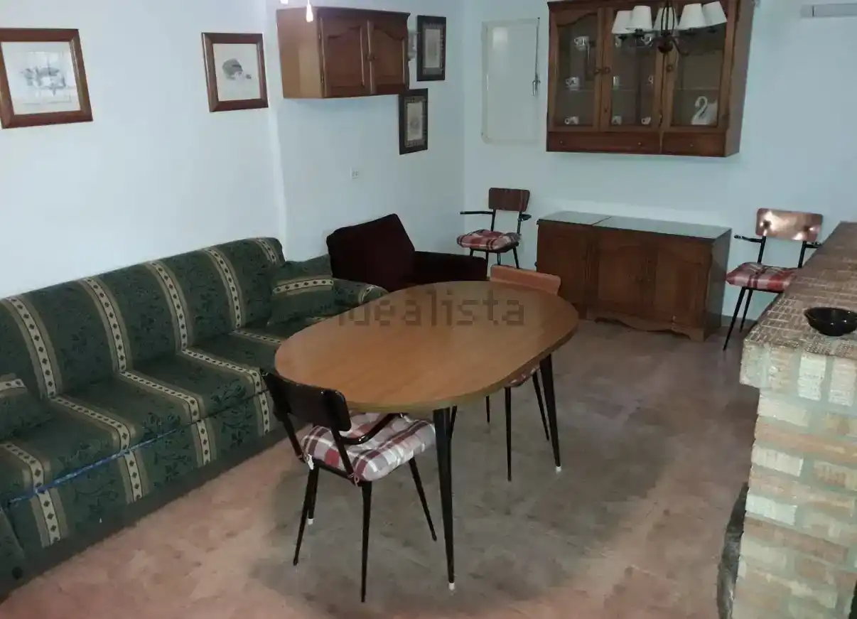 Wohnzimmer von Country house zur Miete in Andújar mit Privatgarten, Schwimmbad und Möbliert