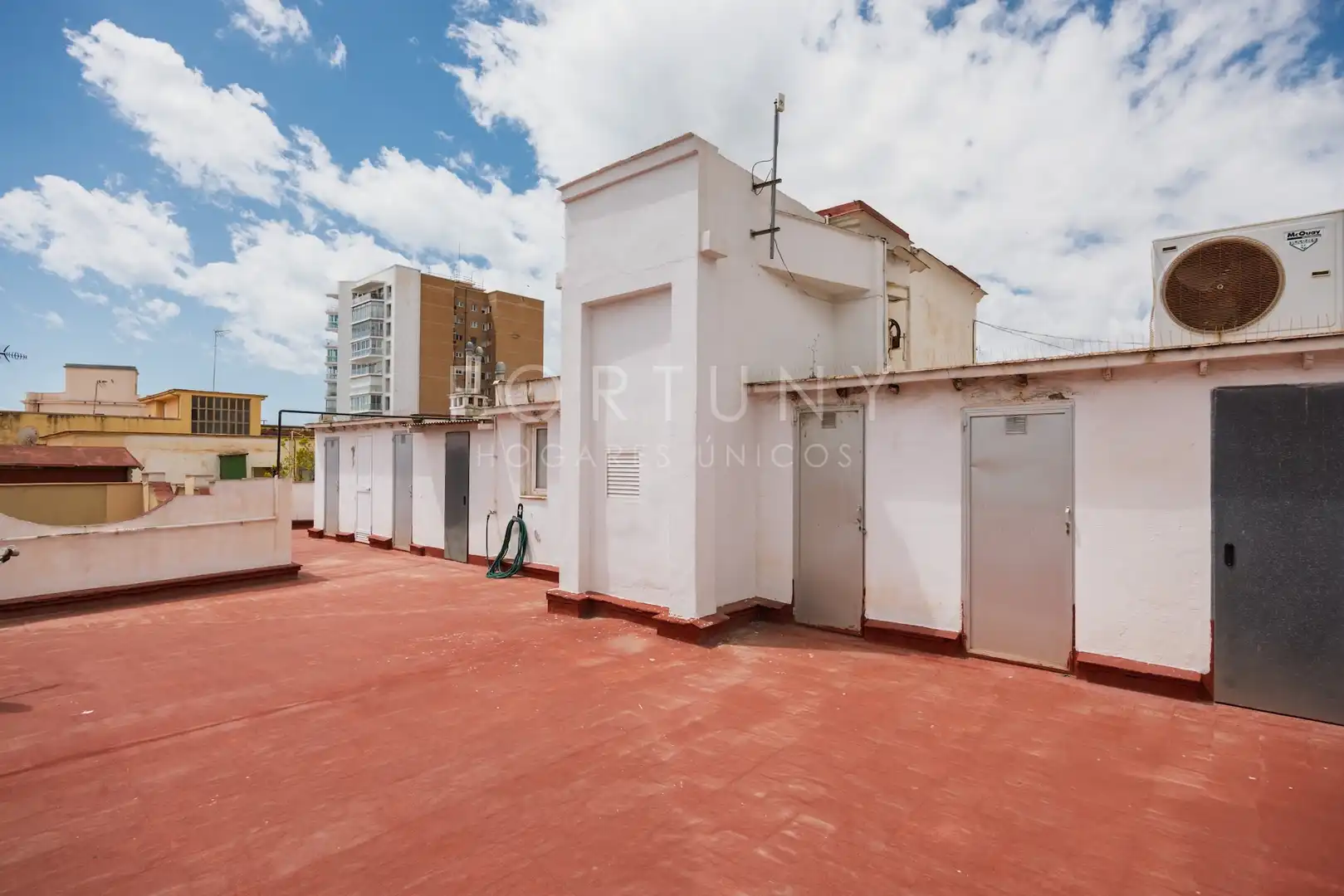 Terrasse von Dachboden zum Verkauf in Málaga mit Klimaanlage, Terrasse und Abstellraum