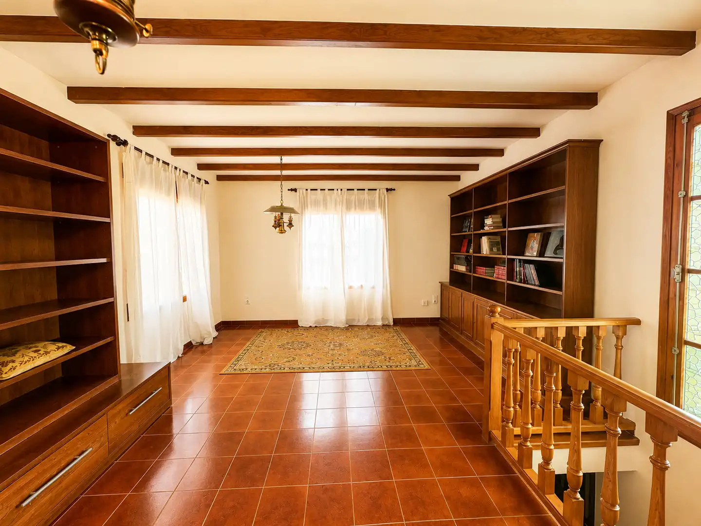 Sala d'estar de Casa o xalet de lloguer en L'Eliana amb Aire condicionat, Calefacció i Jardí privat