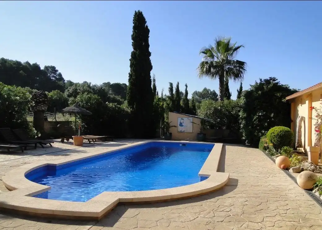 Schwimmbecken von Country house zum Verkauf in  Palma de Mallorca mit Klimaanlage und Schwimmbad