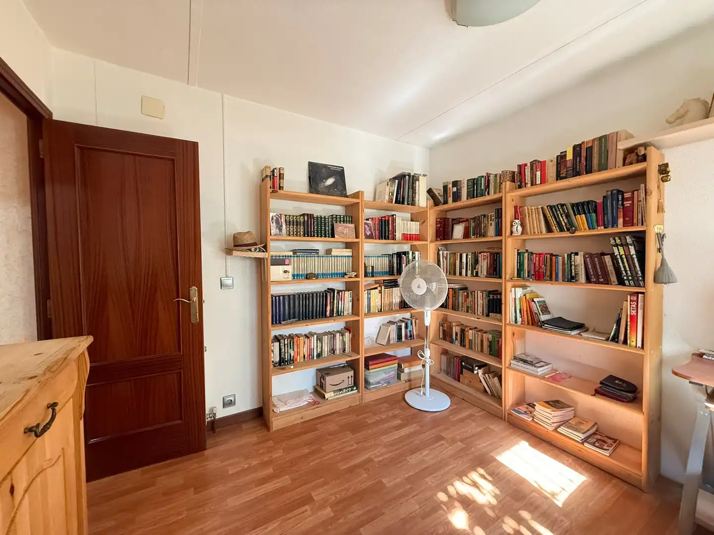 Sala de estar de Casa o chalet en venta en Caspe con Calefacción, Jardín privado y Parquet
