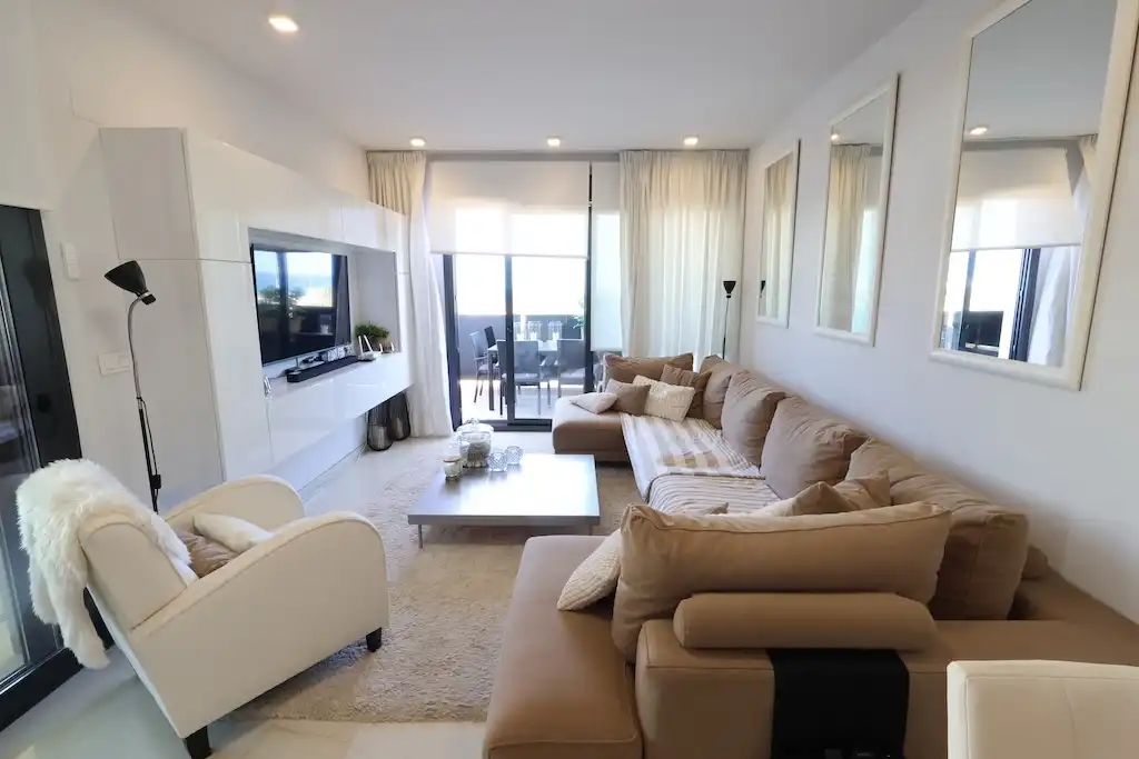 Living room of Apartments for sale in Orihuela  with Air Conditioner, Heating and Terrace