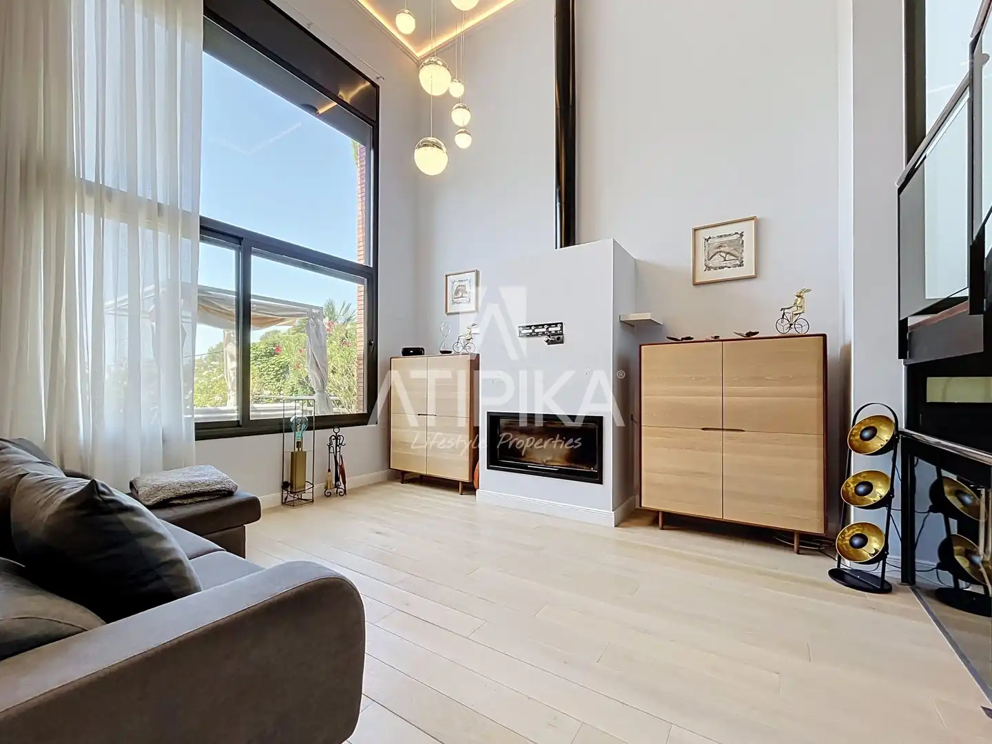 Sala d'estar de Casa o xalet en venda en Castelldefels amb Aire condicionat, Calefacció i Terrassa