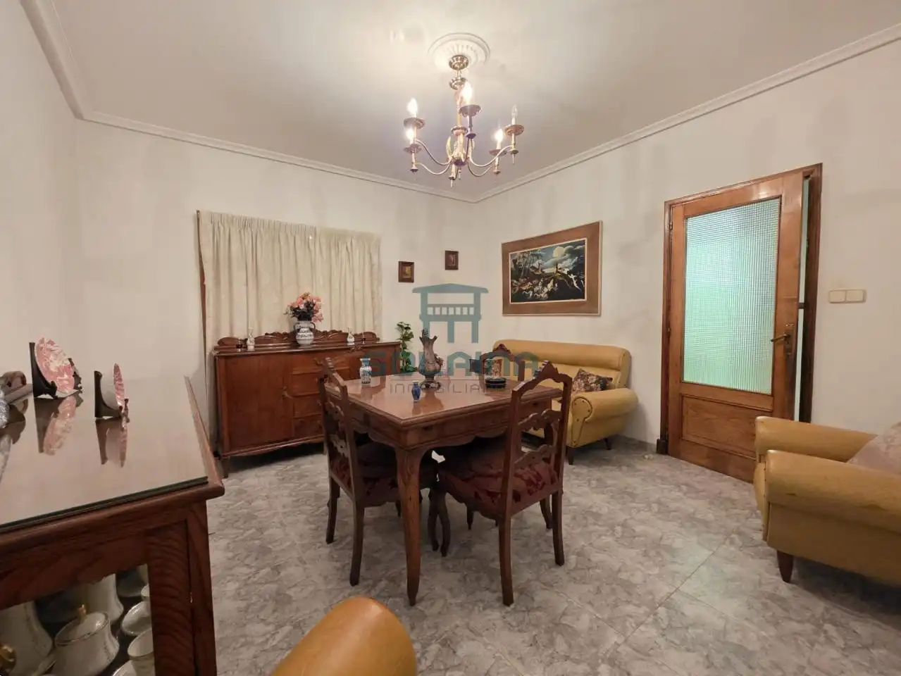 Dining room of Flat for sale in Ourense Capital   with Heating, Storage room and Furnished