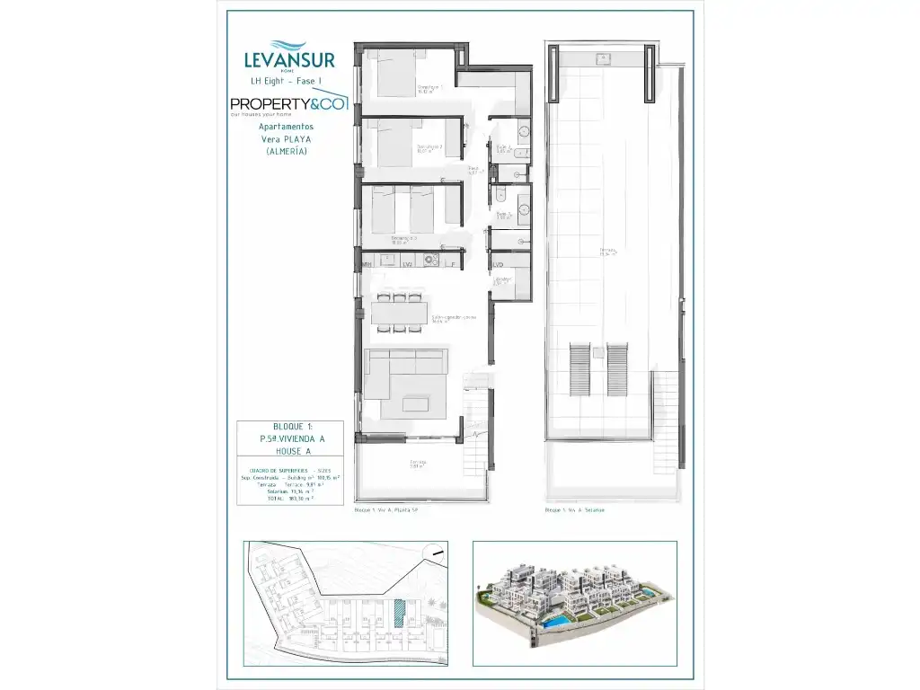 Apartamento con piscina en venta en Las Salinas, imagen 9