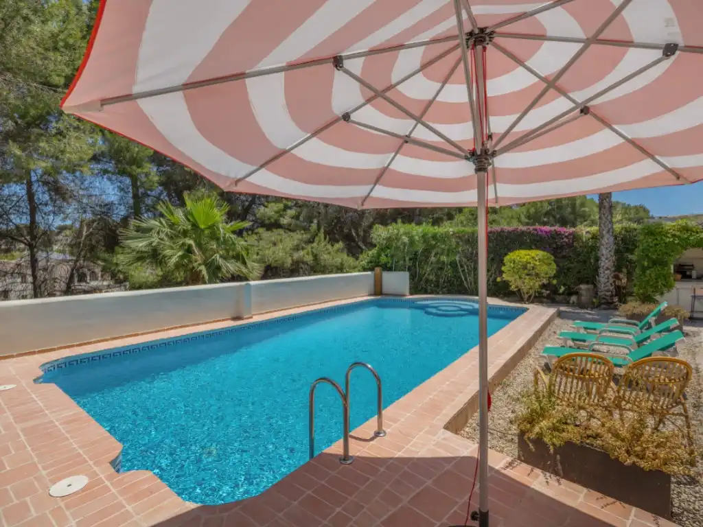 Schwimmbecken von Haus oder Chalet zur Miete in Jávea / Xàbia mit Heizung, Privatgarten und Terrasse