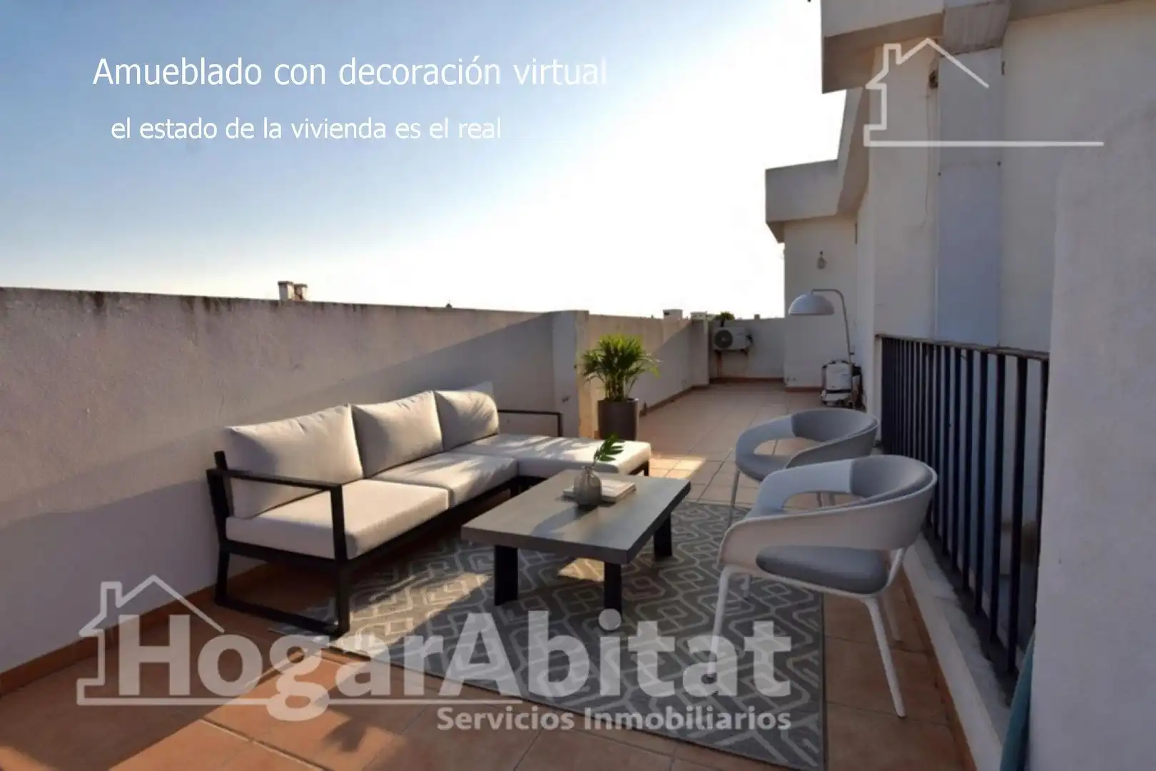 Terraza de Ático en venta en Albal con Aire acondicionado, Calefacción y Terraza