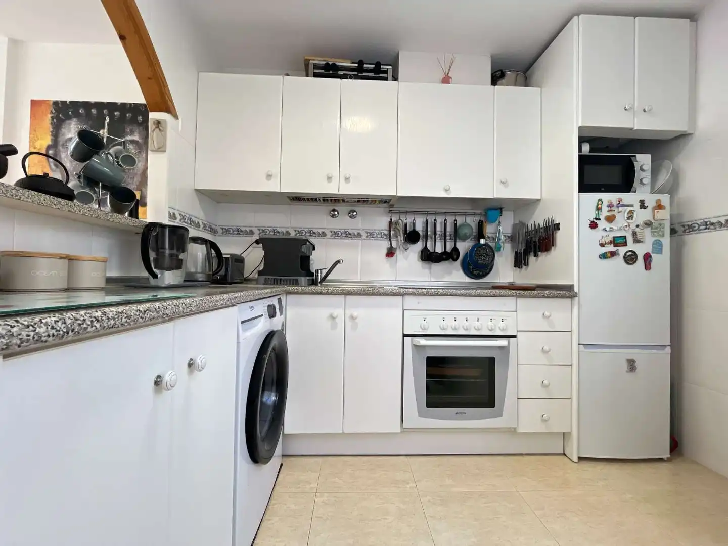 Cuina de Apartament en venda en Orihuela amb Aire condicionat, Piscina i Moblat