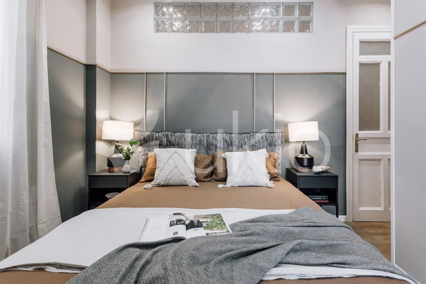 Bedroom of Apartments for rent in Madrid  with Air Conditioner, Heating and Furnished