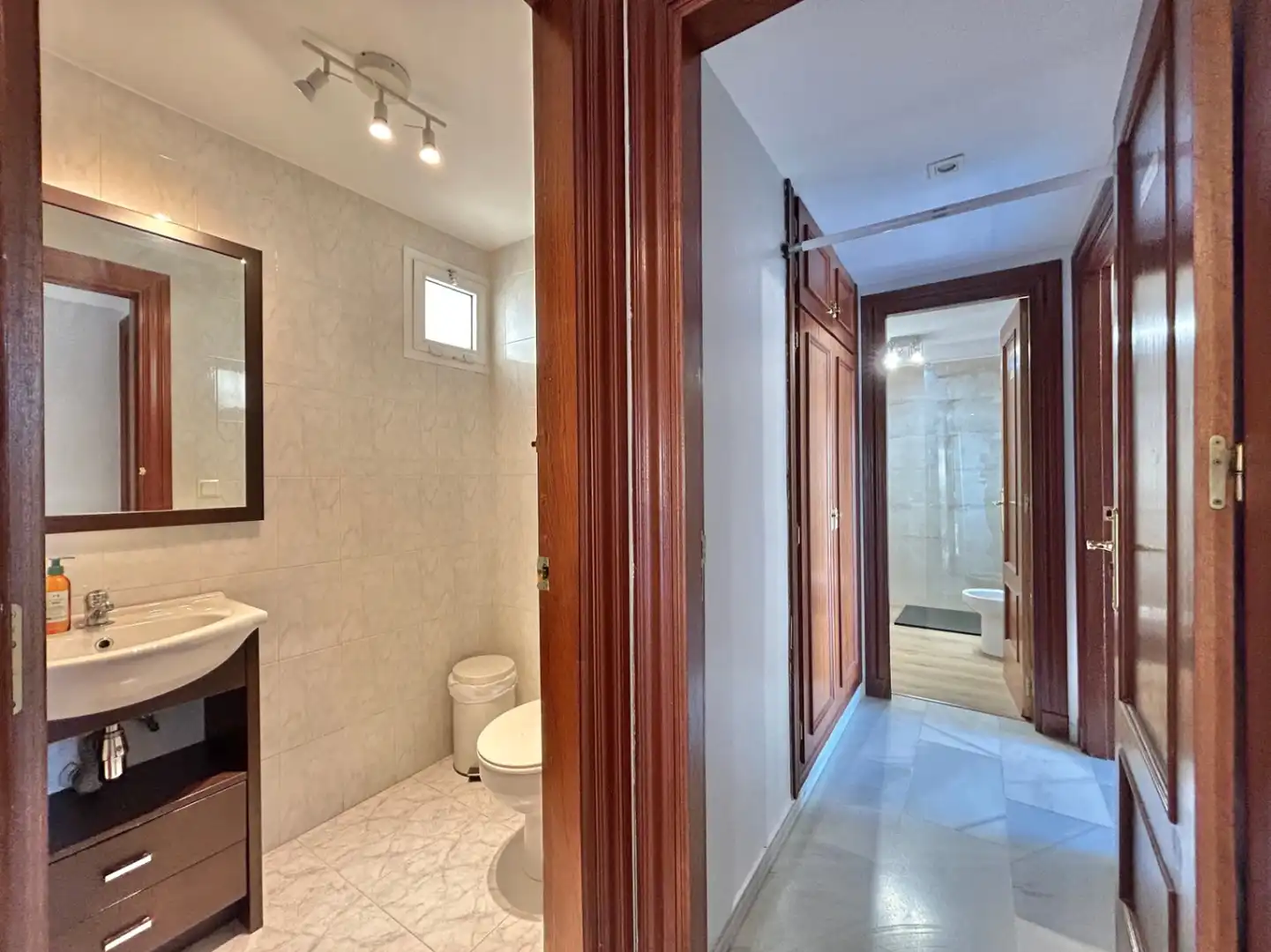 Bany de Apartament en venda en Málaga amb Aire condicionat, Calefacció i Terrassa