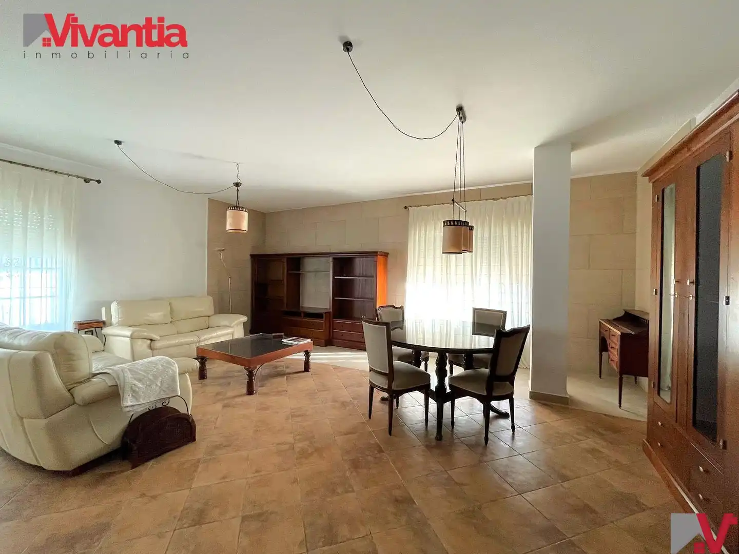 Sala de estar de Casa o chalet en venta en Lorca con Aire acondicionado, Calefacción y Jardín privado