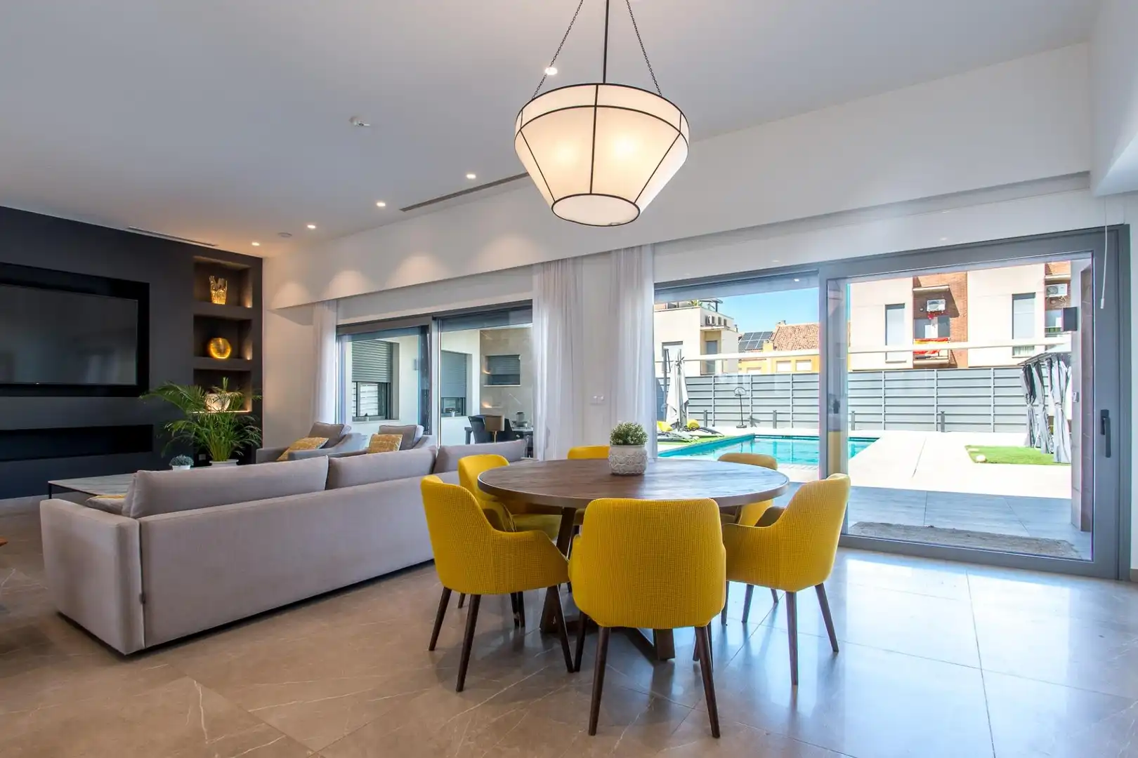 Comedor de Casa o chalet en venta en Murcia con Aire acondicionado, Calefacción y Jardín privado