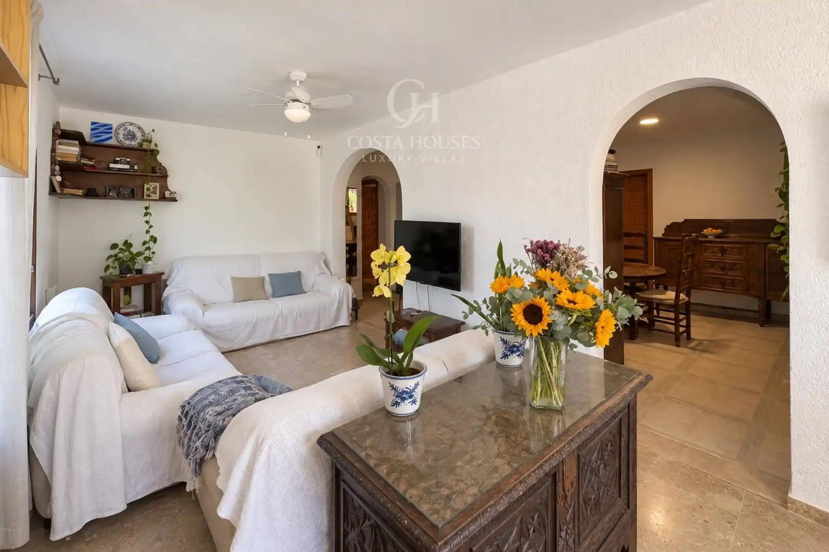 Sala de estar de Casa o chalet en venta en Partides comunes - Adsubia