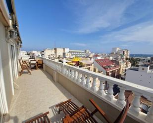 Terrace of Attic to rent in Torrevieja  with Air Conditioner, Terrace and Balcony