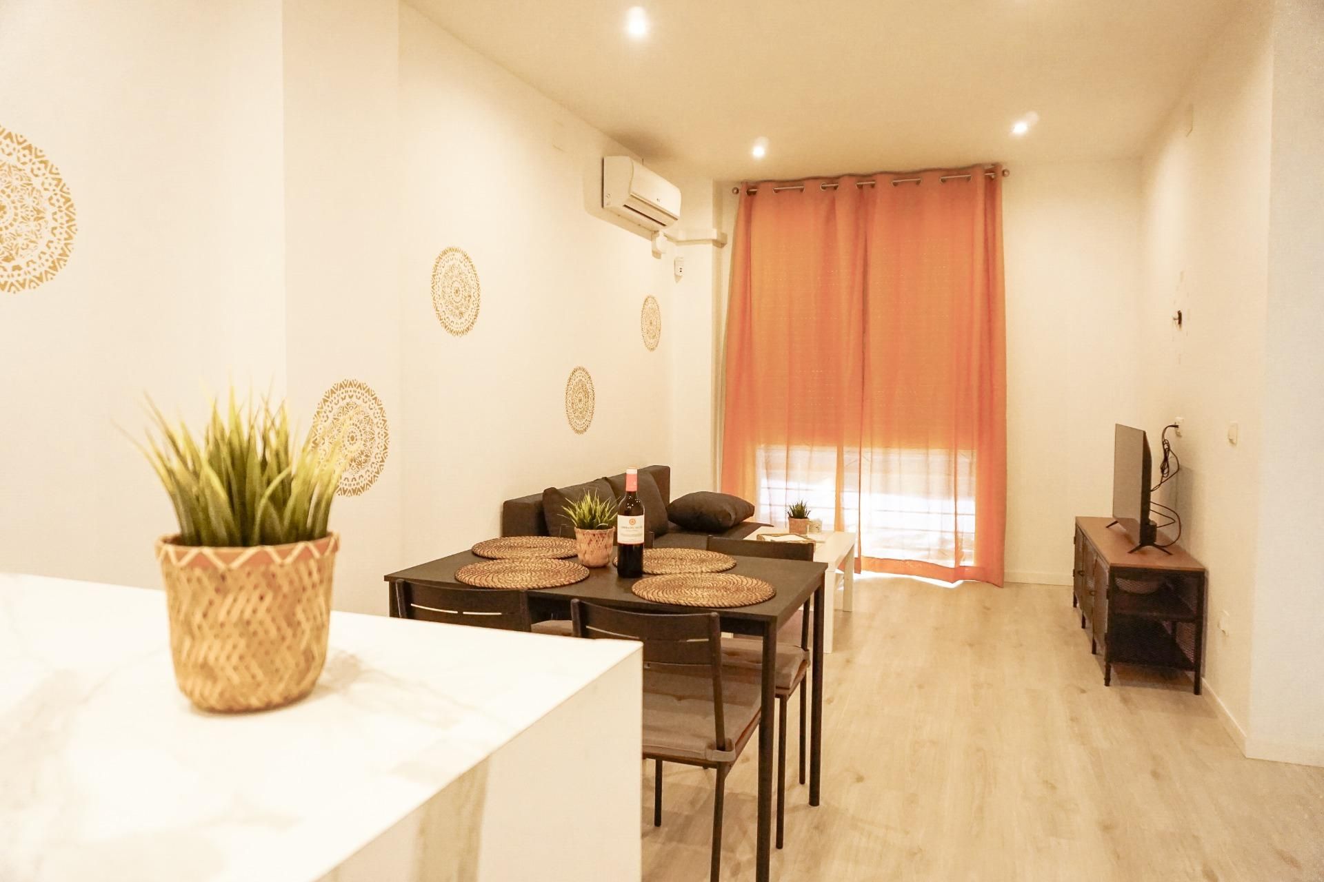 Dining room of Flat to rent in Málaga Capital  with Air Conditioner and Terrace