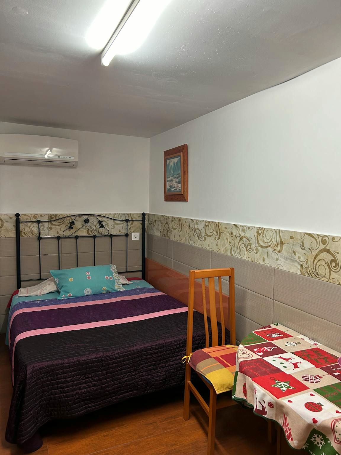 Bedroom of Flat to rent in L'Hospitalet de Llobregat  with Air Conditioner, Heating and Furnished
