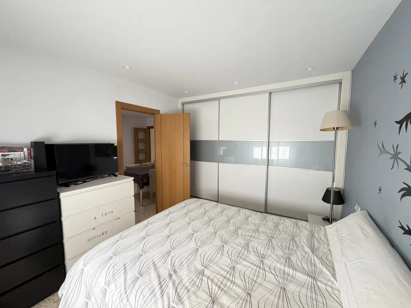 Schlafzimmer von Wohnung zum Verkauf in Rafelbuñol / Rafelbunyol mit Klimaanlage, Terrasse und Balkon