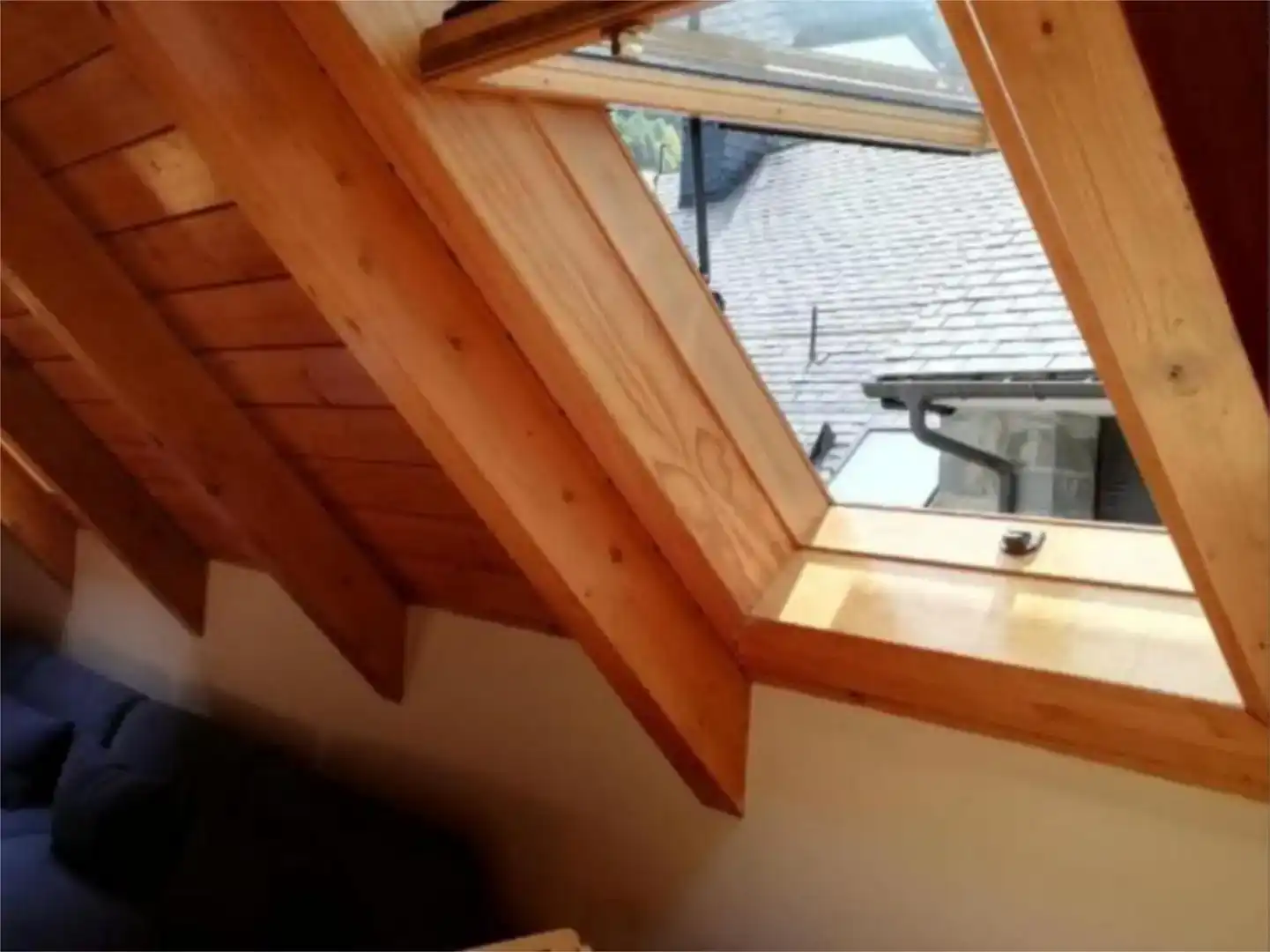 Terraza de Apartamento de alquiler en Canfranc con Parquet y Amueblado