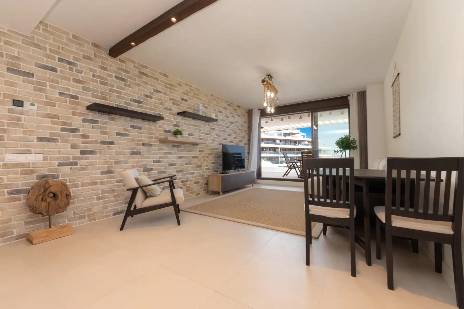 Living room of Flat for sale in Rincón de la Victoria  with Air Conditioner and Community pool