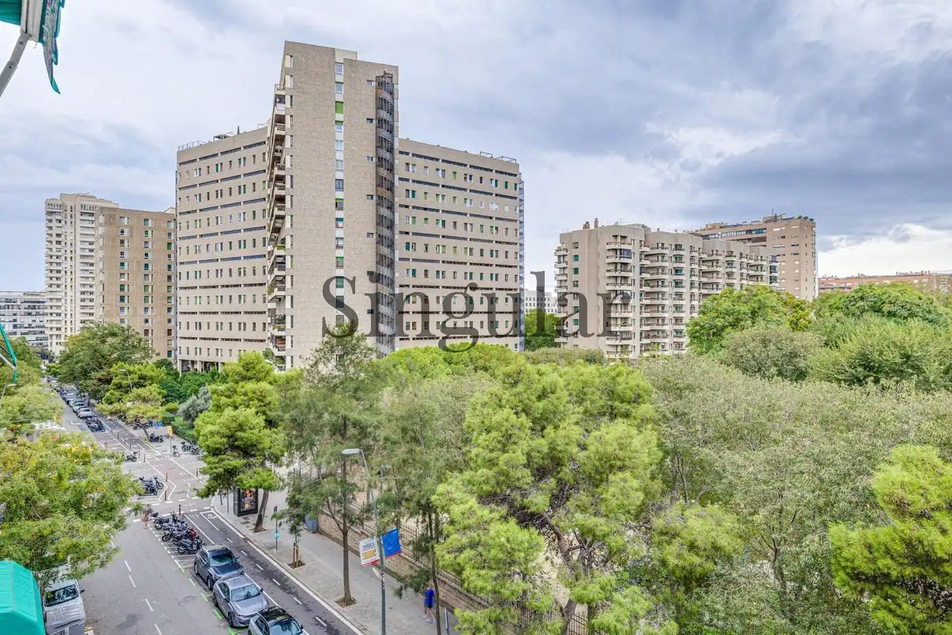 Vista exterior de Piso en venta en Sarrià - Sant Gervasi