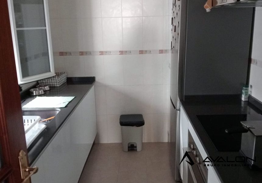 Kitchen of Flat for sale in Gibraleón  with Storage room and Furnished