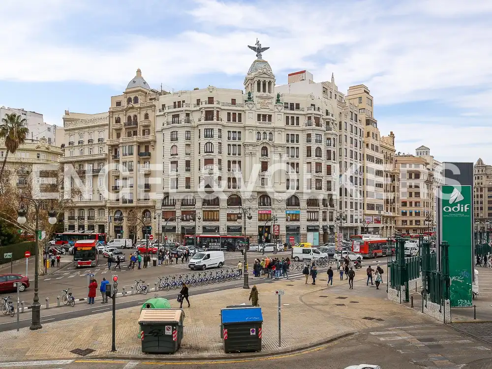 Exterior view of Flat for sale in Valencia  with Air Conditioner, Heating and Terrace