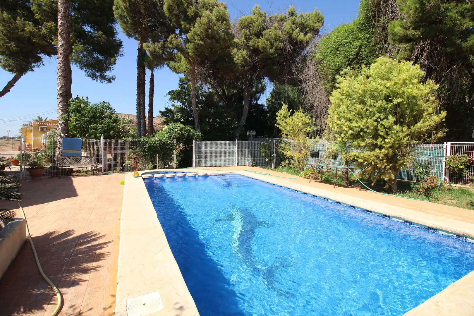 Piscina de Finca rústica en venta en Cartagena con Aire acondicionado, Jardín privado y Terraza