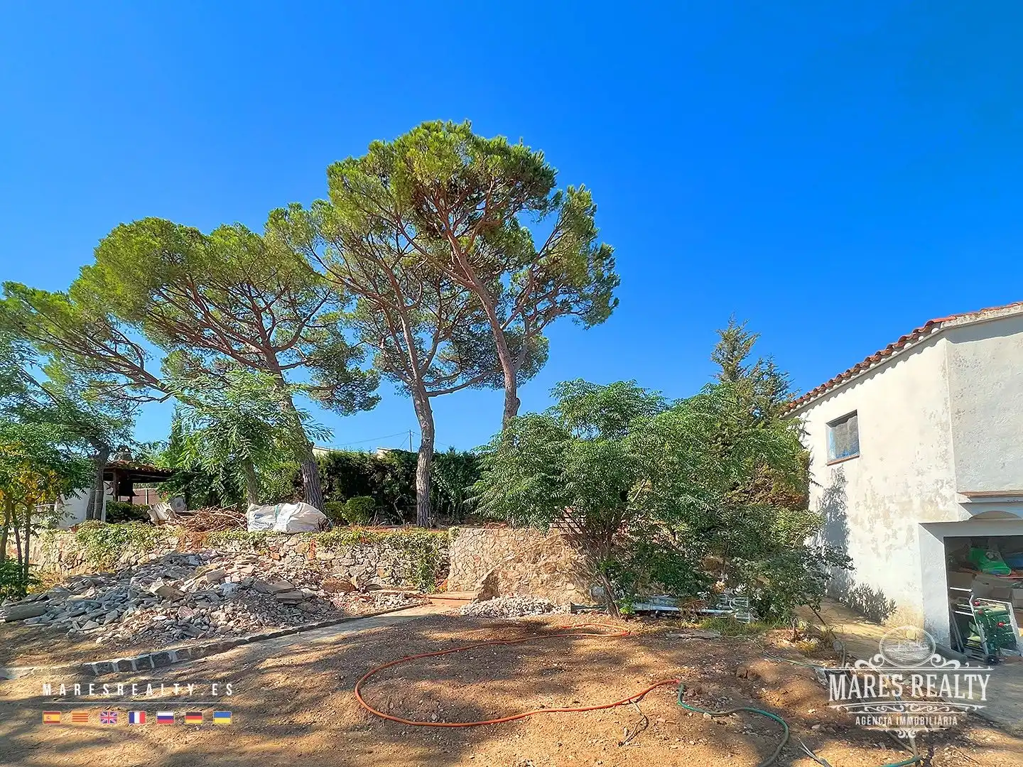 Vista exterior de Casa o chalet en venta en Blanes con Terraza