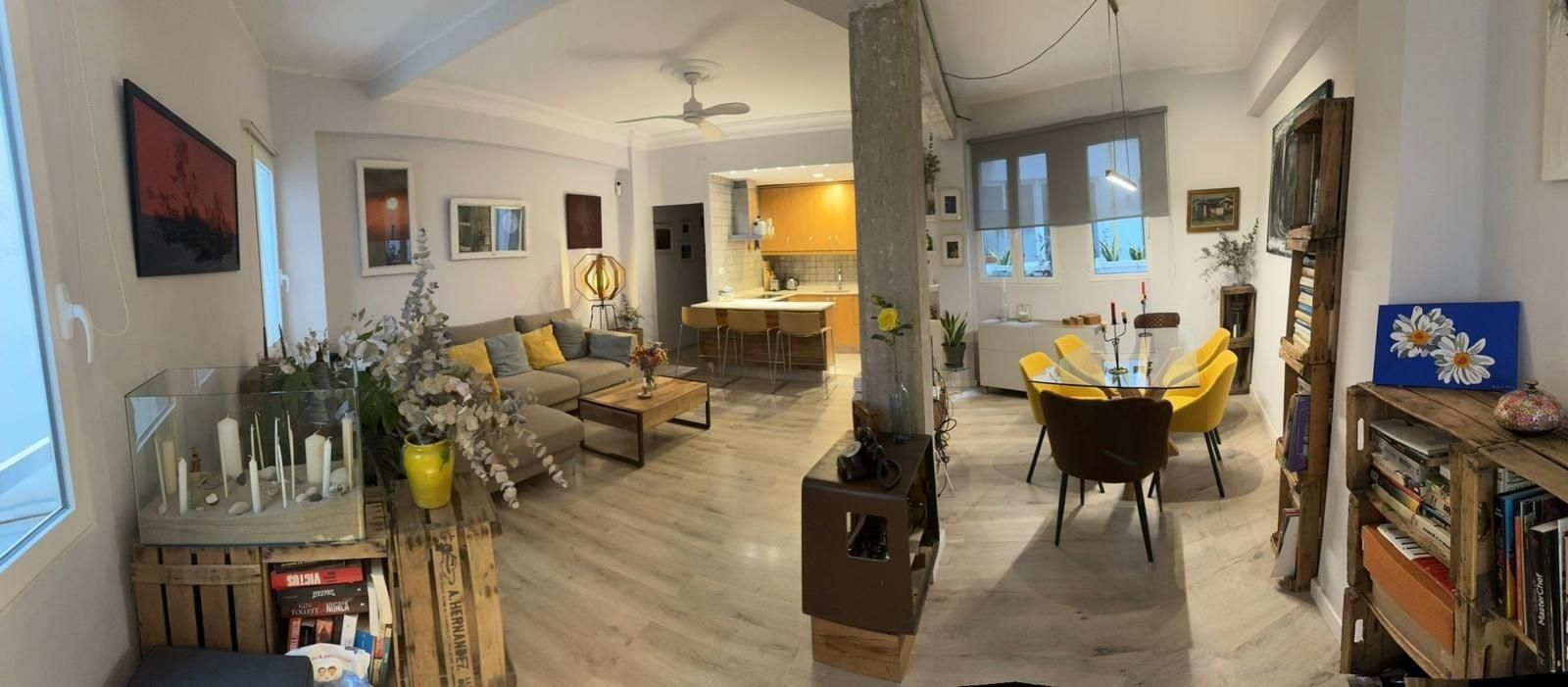 Sala d'estar de Pis en venda en  Valencia Capital amb Balcó