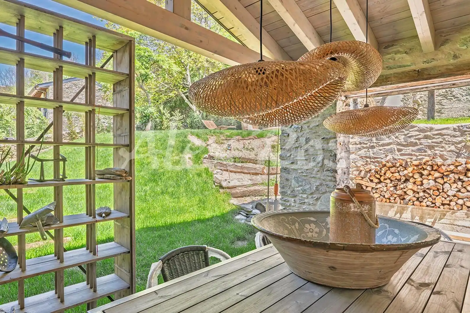 Terraza de Casa o chalet en venta en Ger con Calefacción y Jardín privado