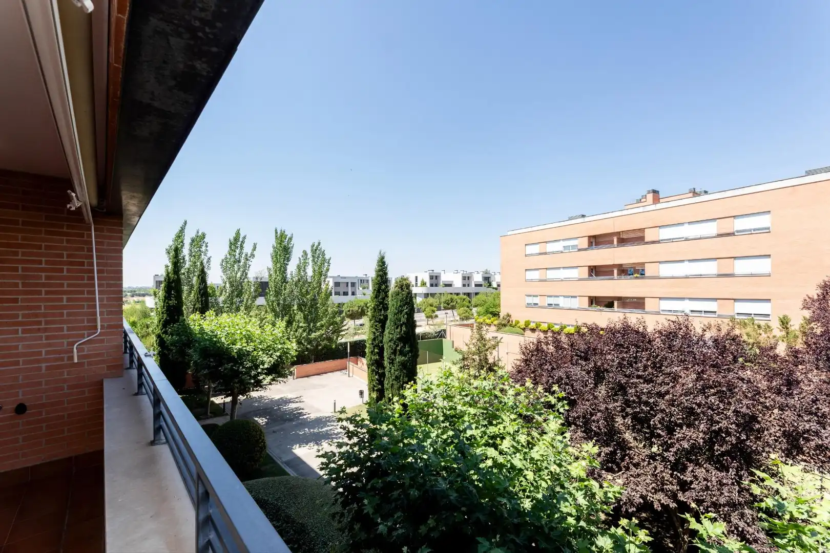 Terrace of Flat for rent in Pozuelo de Alarcón  with Air Conditioner, Heating and Private garden