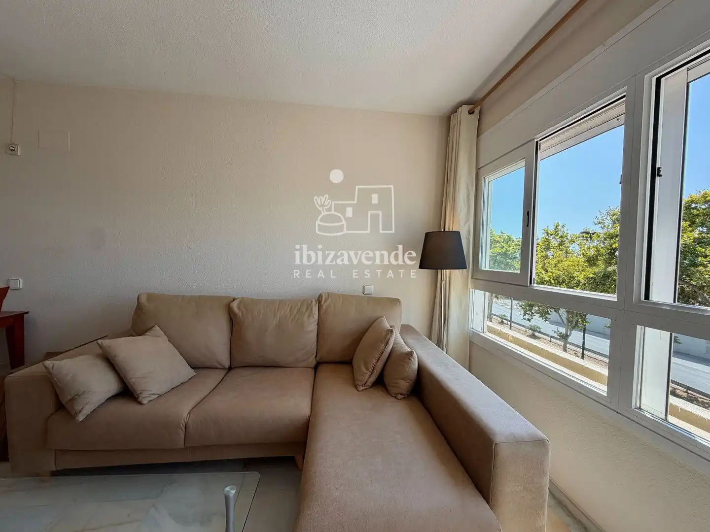 Exterior view of Flat for sale in Eivissa  with Air Conditioner, Swimming Pool and Furnished