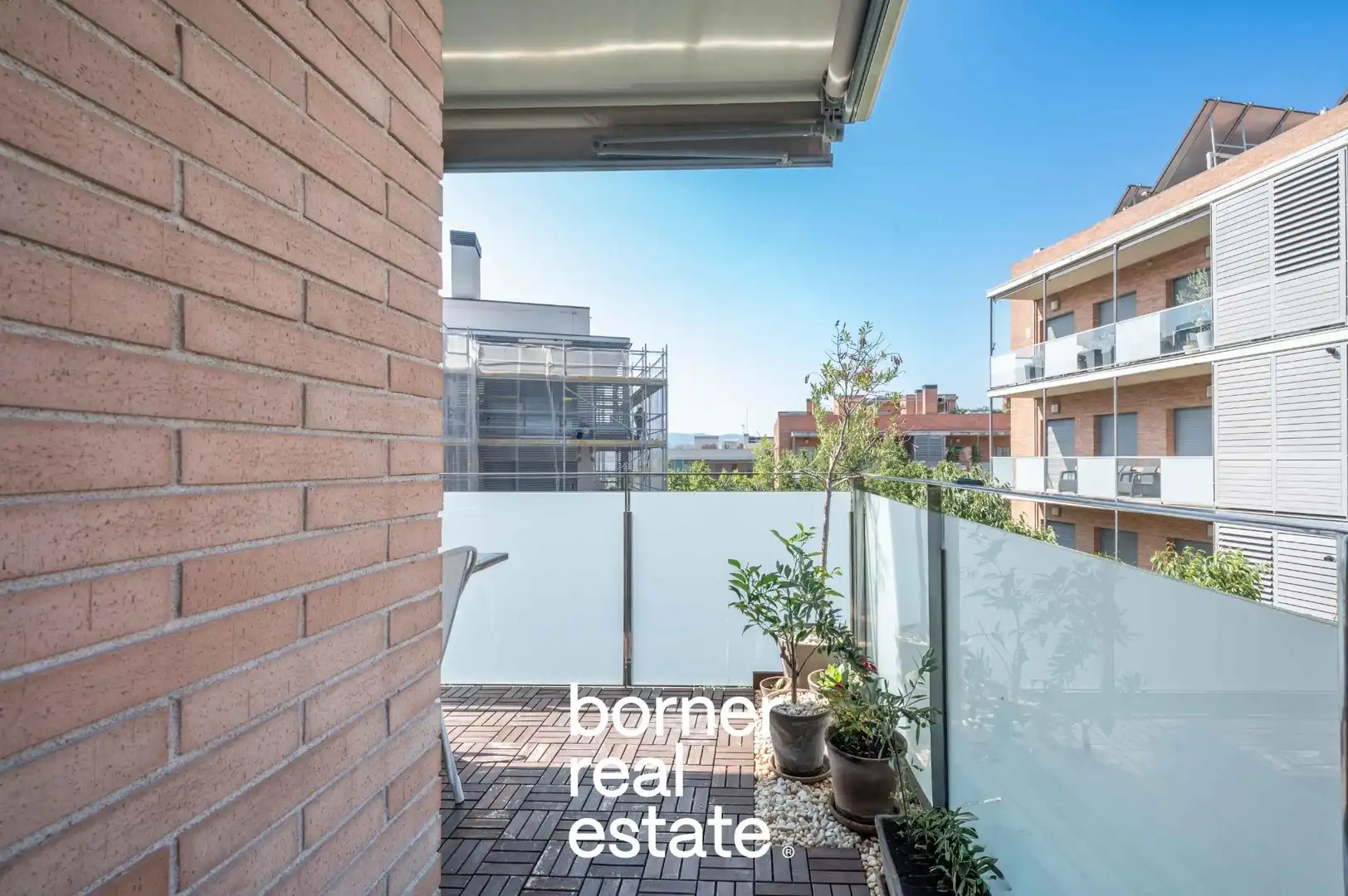 Vista exterior de Pis en venda en Sant Cugat del Vallès amb Aire condicionat, Calefacció i Terrassa
