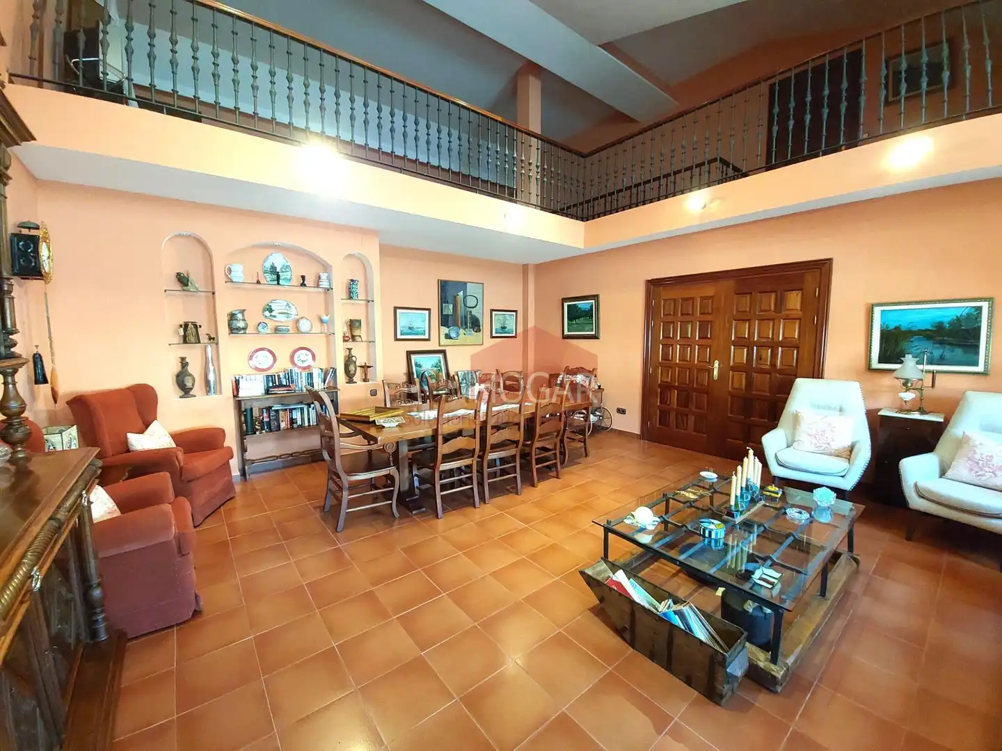 Living room of Houses for sale in Gutierre-Muñoz  with Heating, Private garden and Storage room