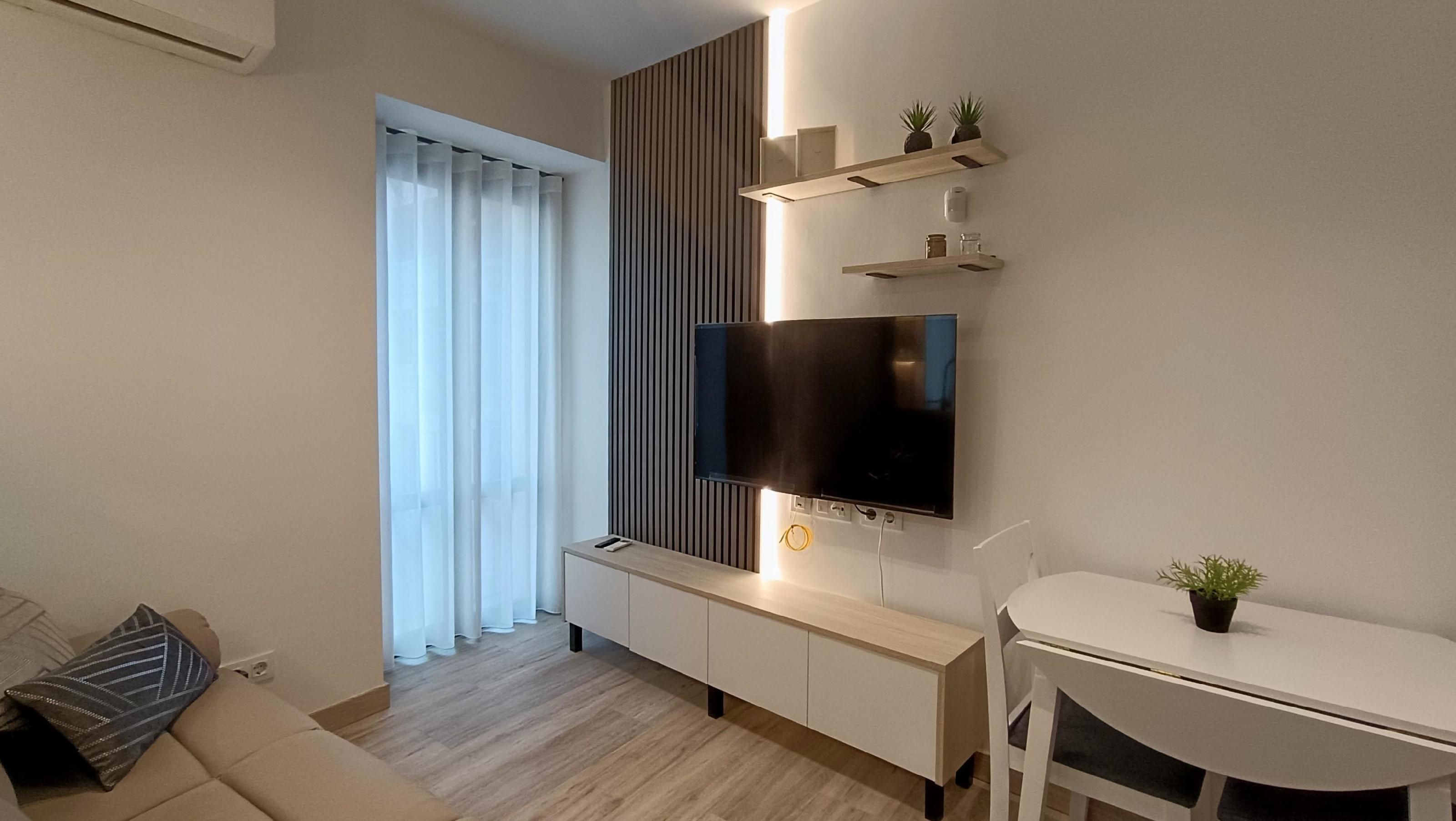 Living room of Single-family semi-detached for sale in Vilanova i la Geltrú  with Air Conditioner, Heating and Terrace