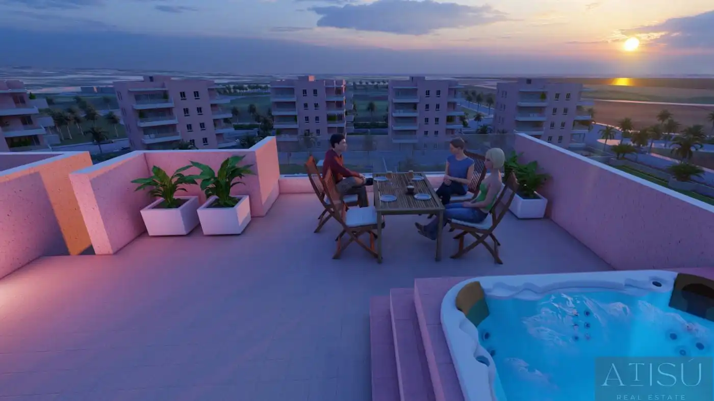 Penthouse mit Pool zum Verkauf in El Raso, imagen 2