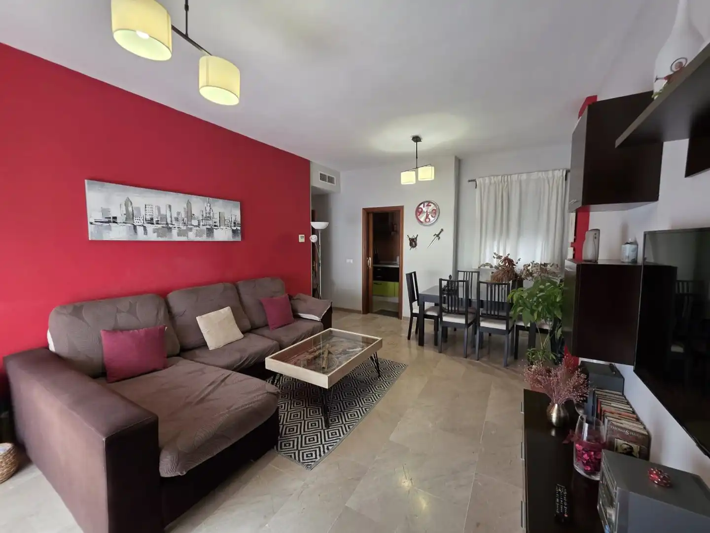 Sala d'estar de Pis en venda en Alcalá del Río amb Aire condicionat i Calefacció
