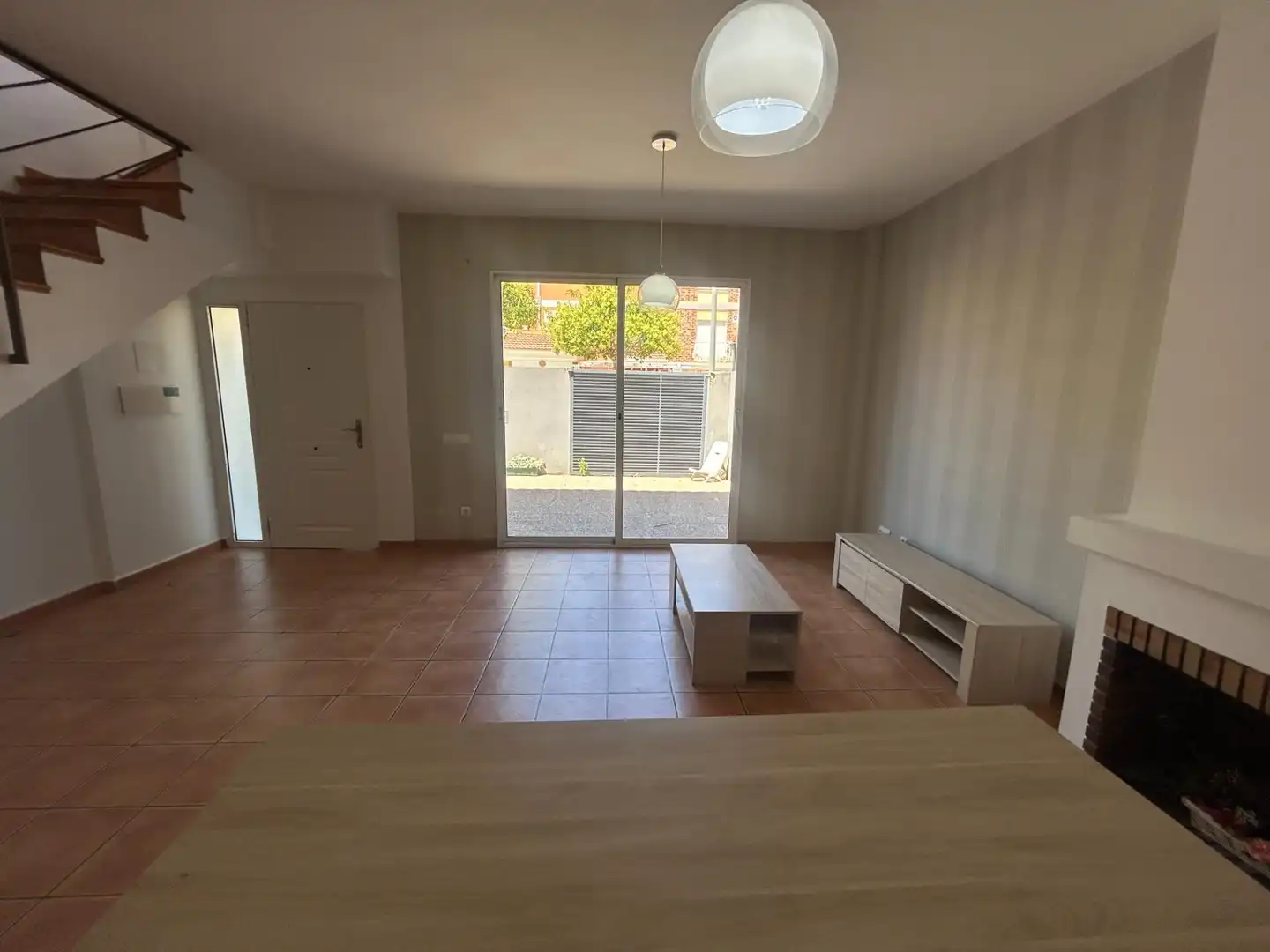 Sala de estar de Casa adosada en venta en Cullera con Aire acondicionado, Calefacción y Terraza